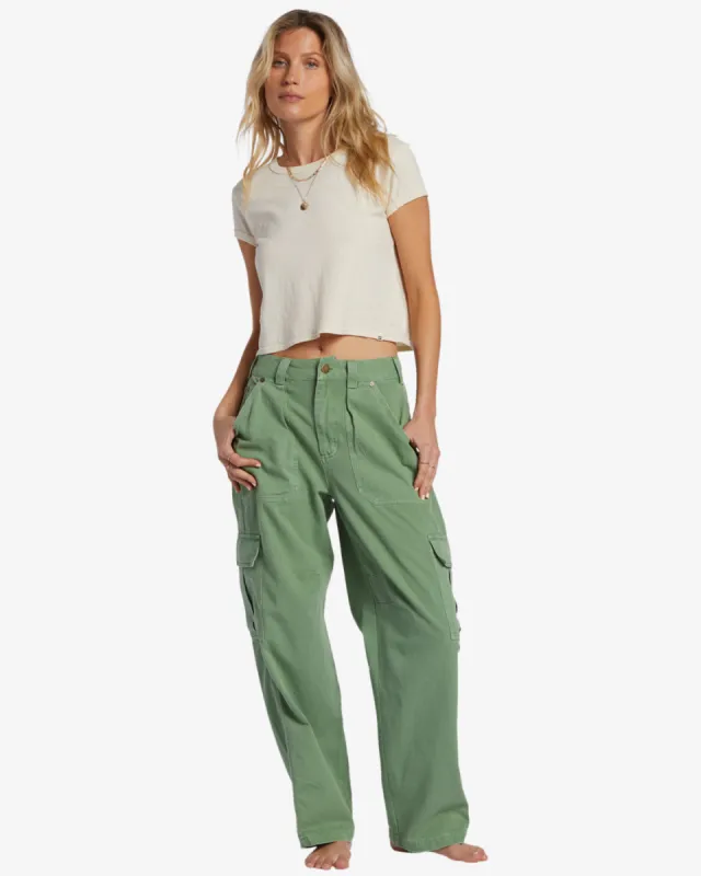 Walk Along Pants - Cloud Forest sold by Billabong