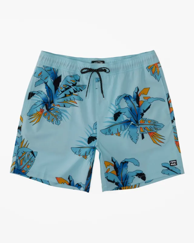 Sundays Layback 17" Swim Trunks - Coastal sold by Billabong