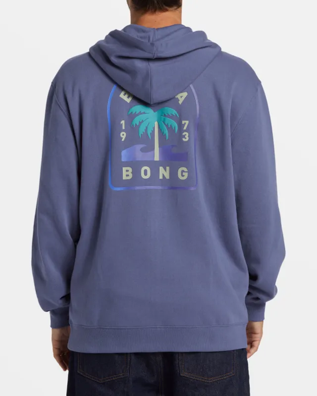 Short Sands Zip Hoodie - Washed Royal made by Billabong