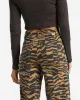Free Fall Print Wide Leg Pants - Cosmic Khaki sold by Billabong