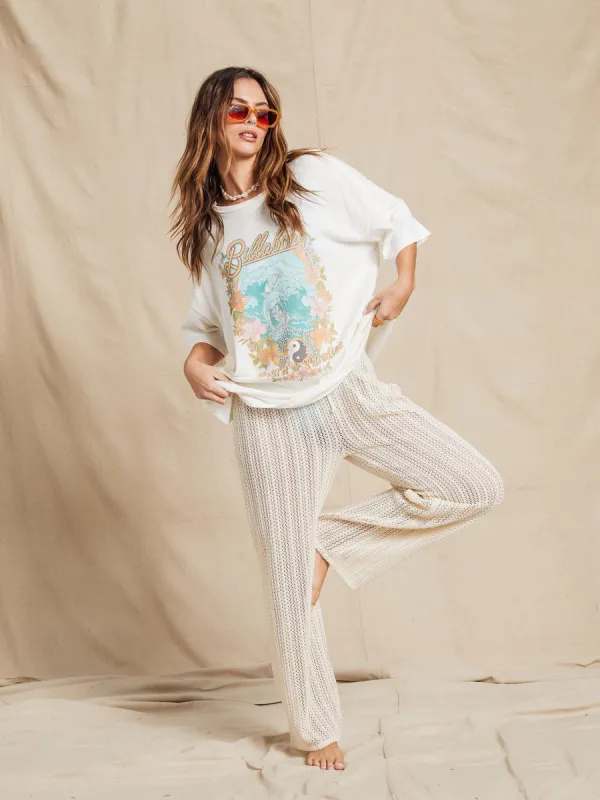 Return To Paradise T-Shirt - Salt Crystal sold by Billabong