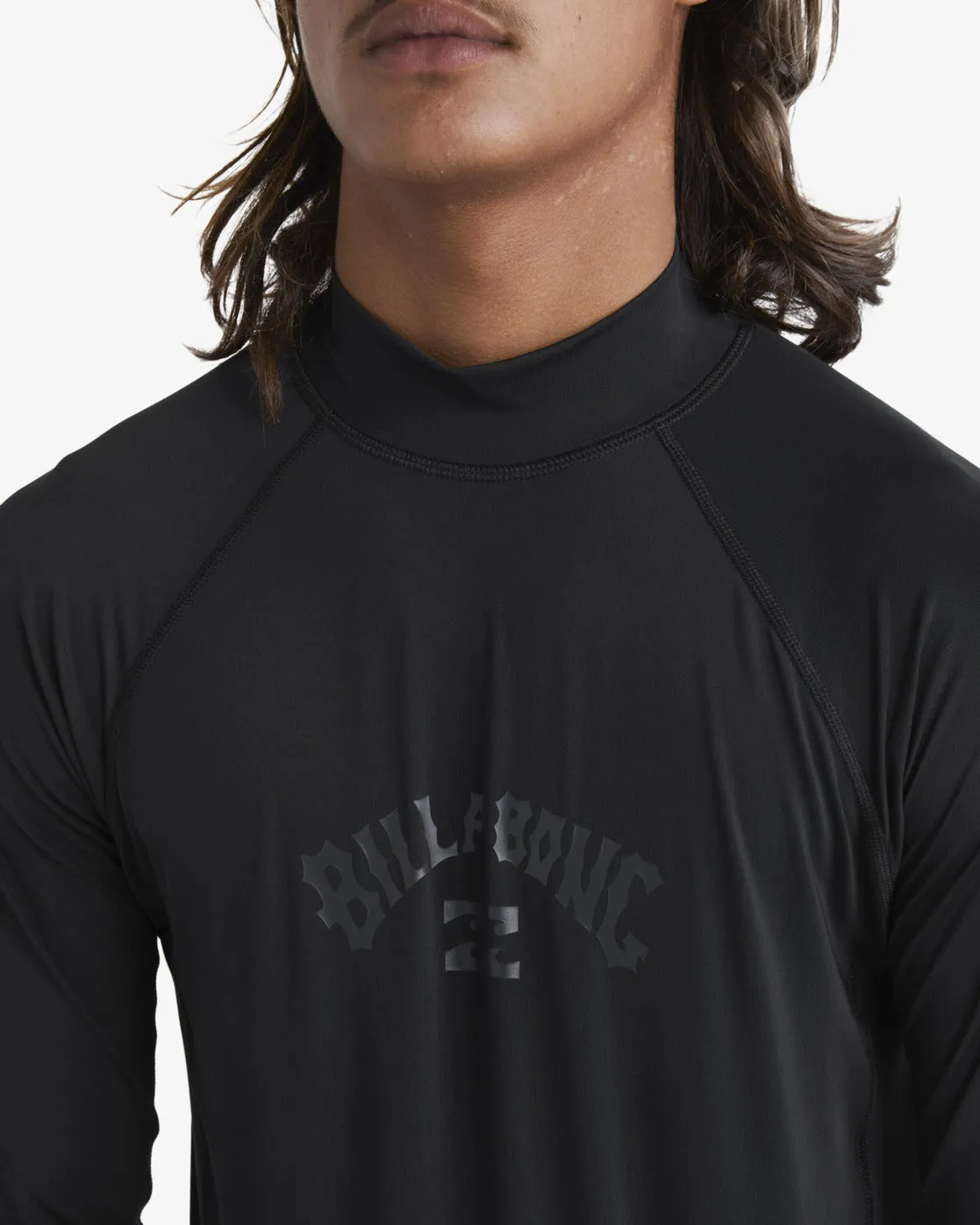 Arch Wave Performance Fit Long Sleeve Surf Tee - Black sold by Billabong product image thumbnail 4