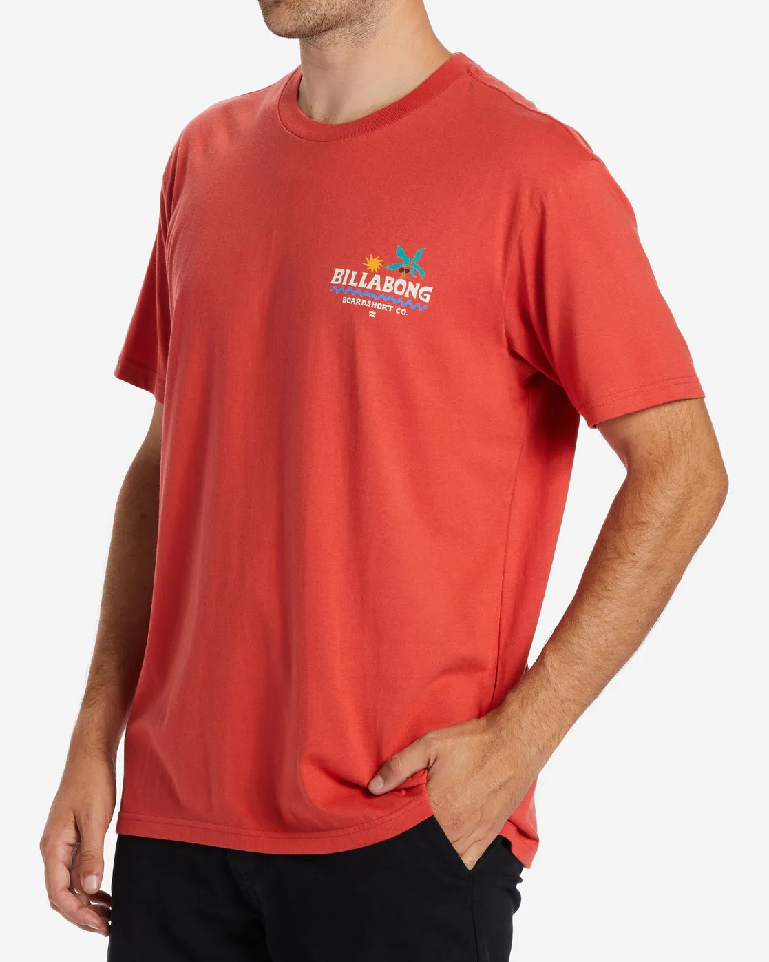 Lounge T-Shirt - Coral sold by Billabong product image thumbnail 3