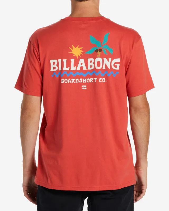 Lounge T-Shirt - Coral sold by Billabong