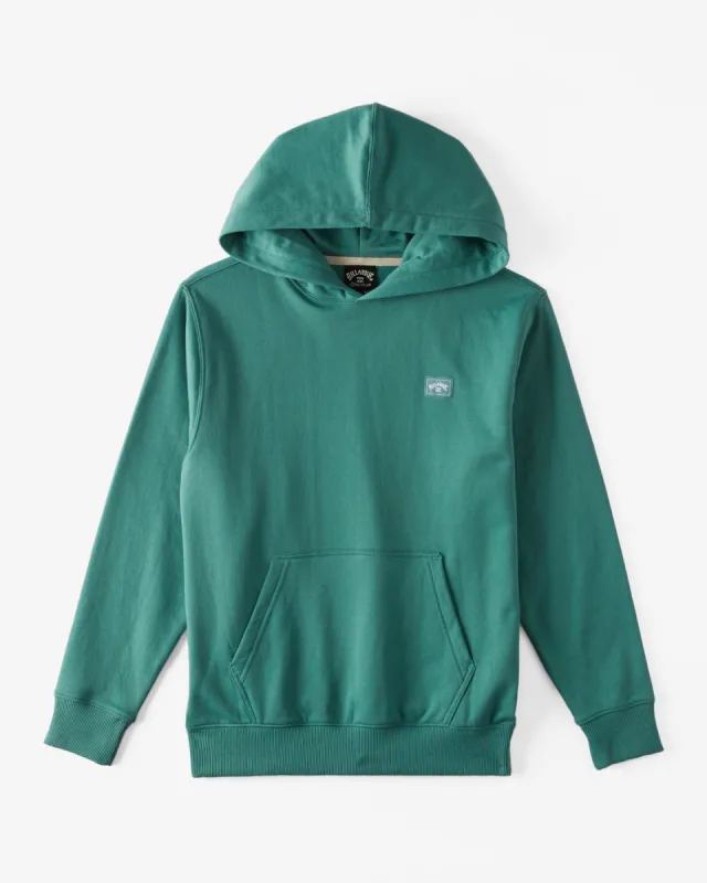 Boys All Day Pullover Hoodie - Jade Stone sold by Billabong