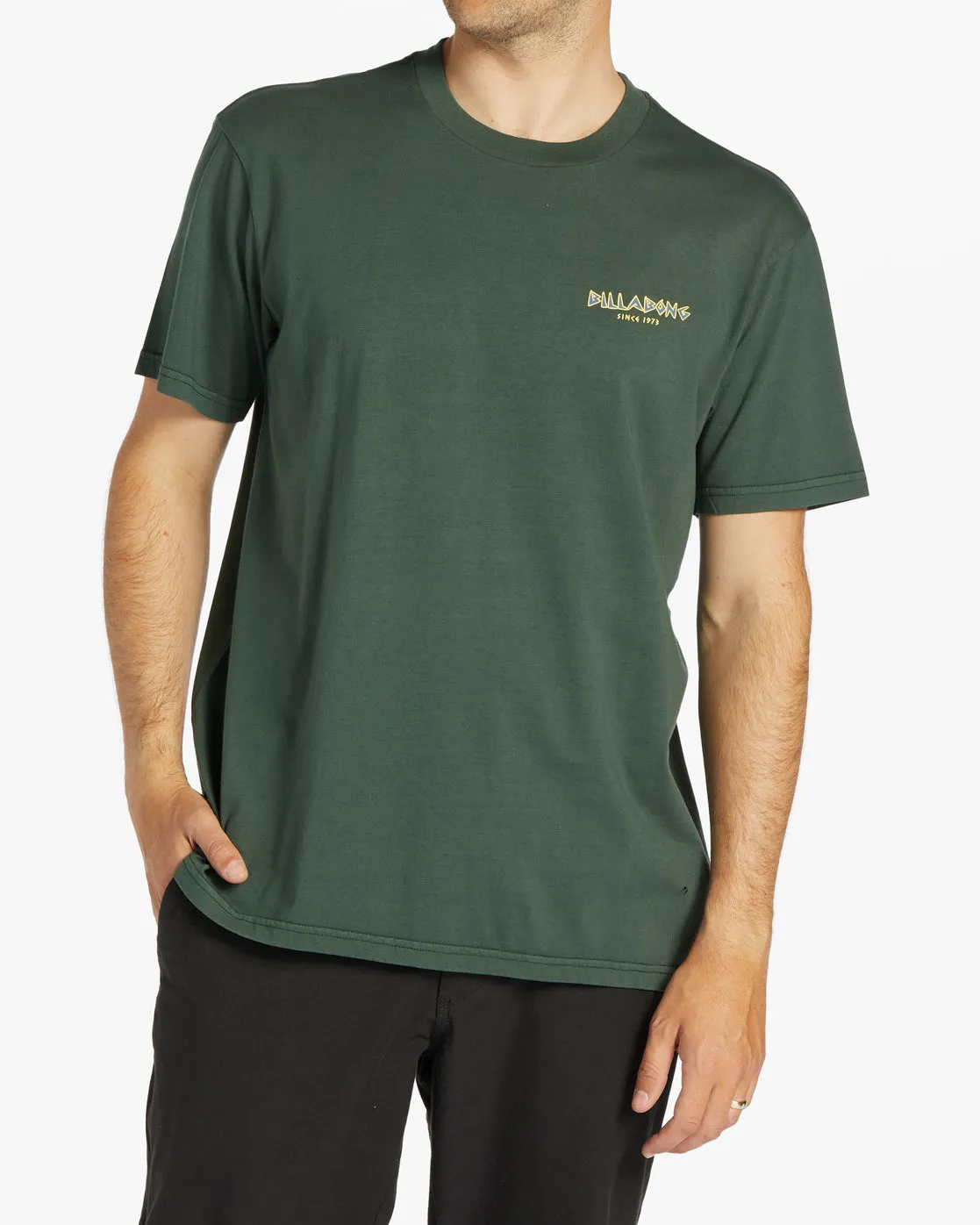 Austral Short Sleeve Wave Washed T-Shirt - Dark Forest sold by Billabong product image thumbnail 2