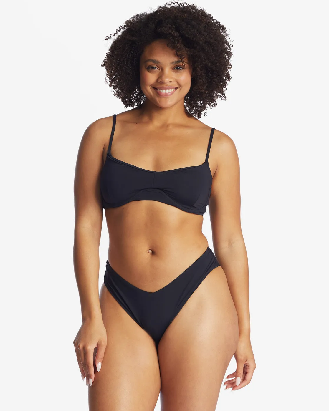 Sol Searcher Fiji Bikini Bottoms - Black Pebble sold by Billabong product image thumbnail 3