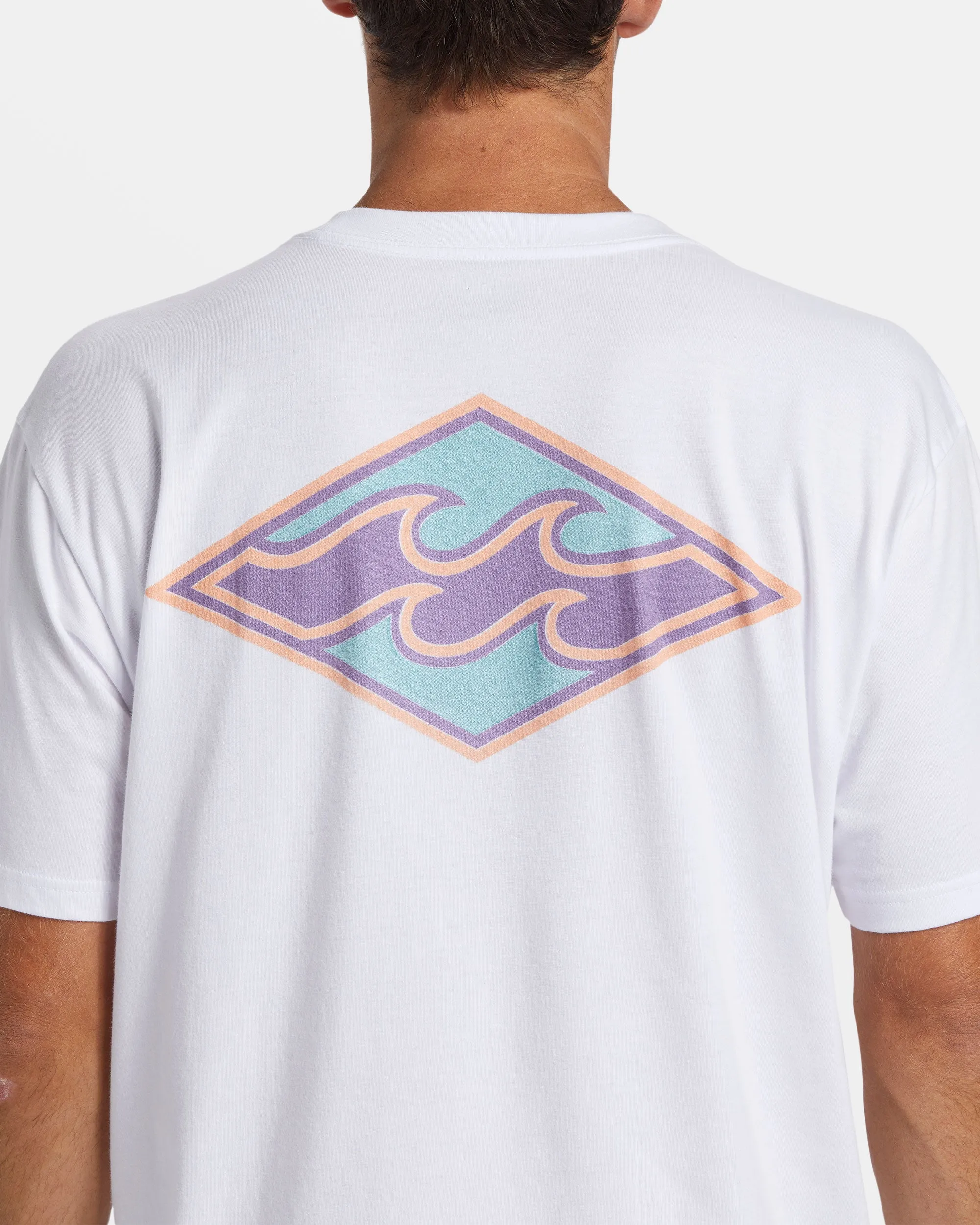Crayon Wave T-Shirt - White sold by Billabong product image thumbnail 3