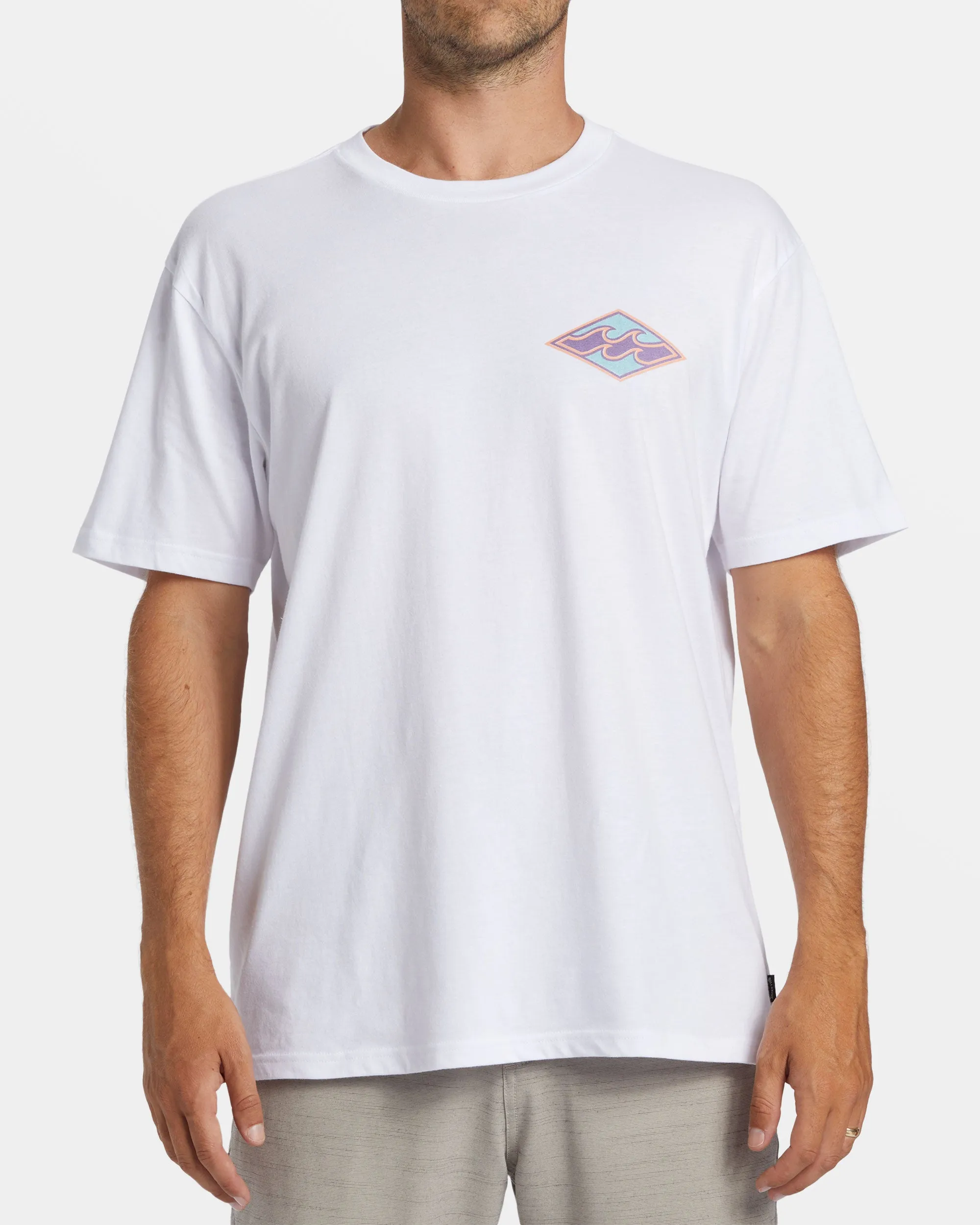 Crayon Wave T-Shirt - White sold by Billabong product image thumbnail 2