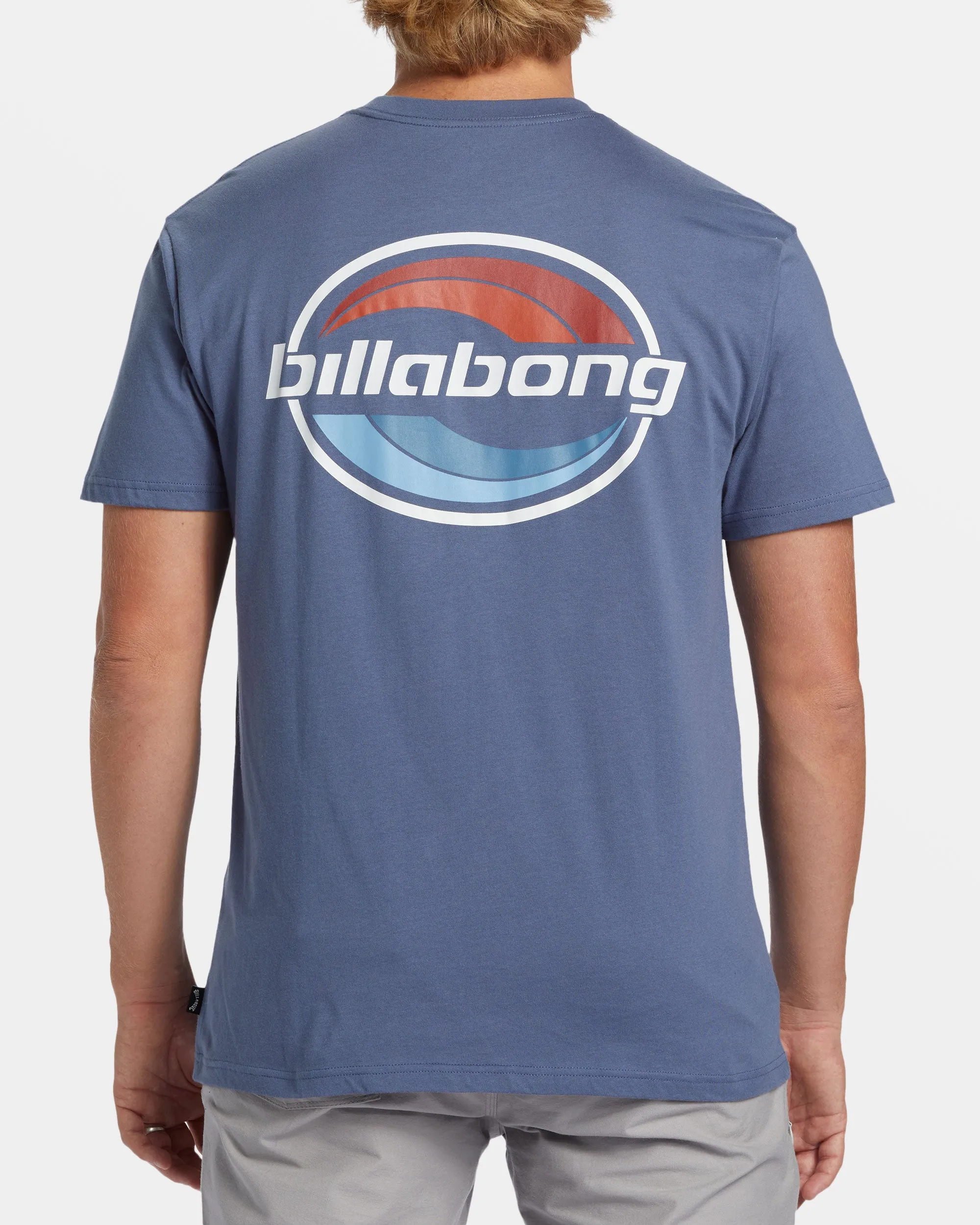 Walled T-Shirt - Slate Blue sold by Billabong product image thumbnail 3