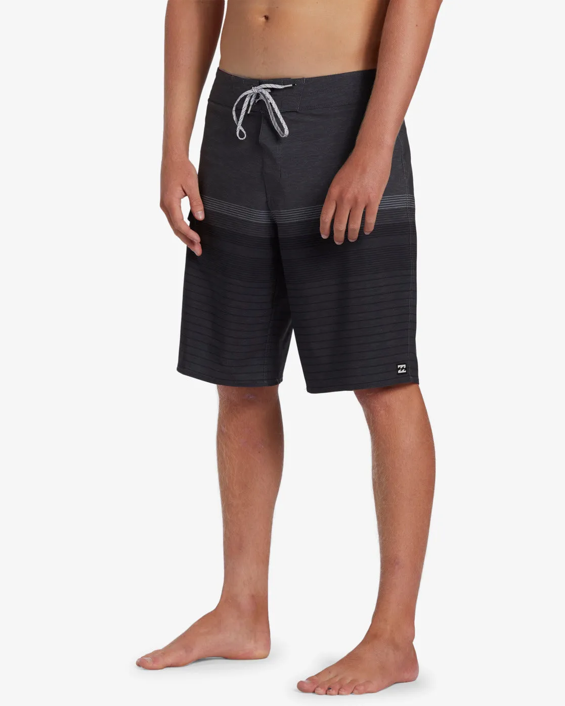 All Day Heather Stripe Pro 20" Boardshorts - Charcoal sold by Billabong product image thumbnail 4