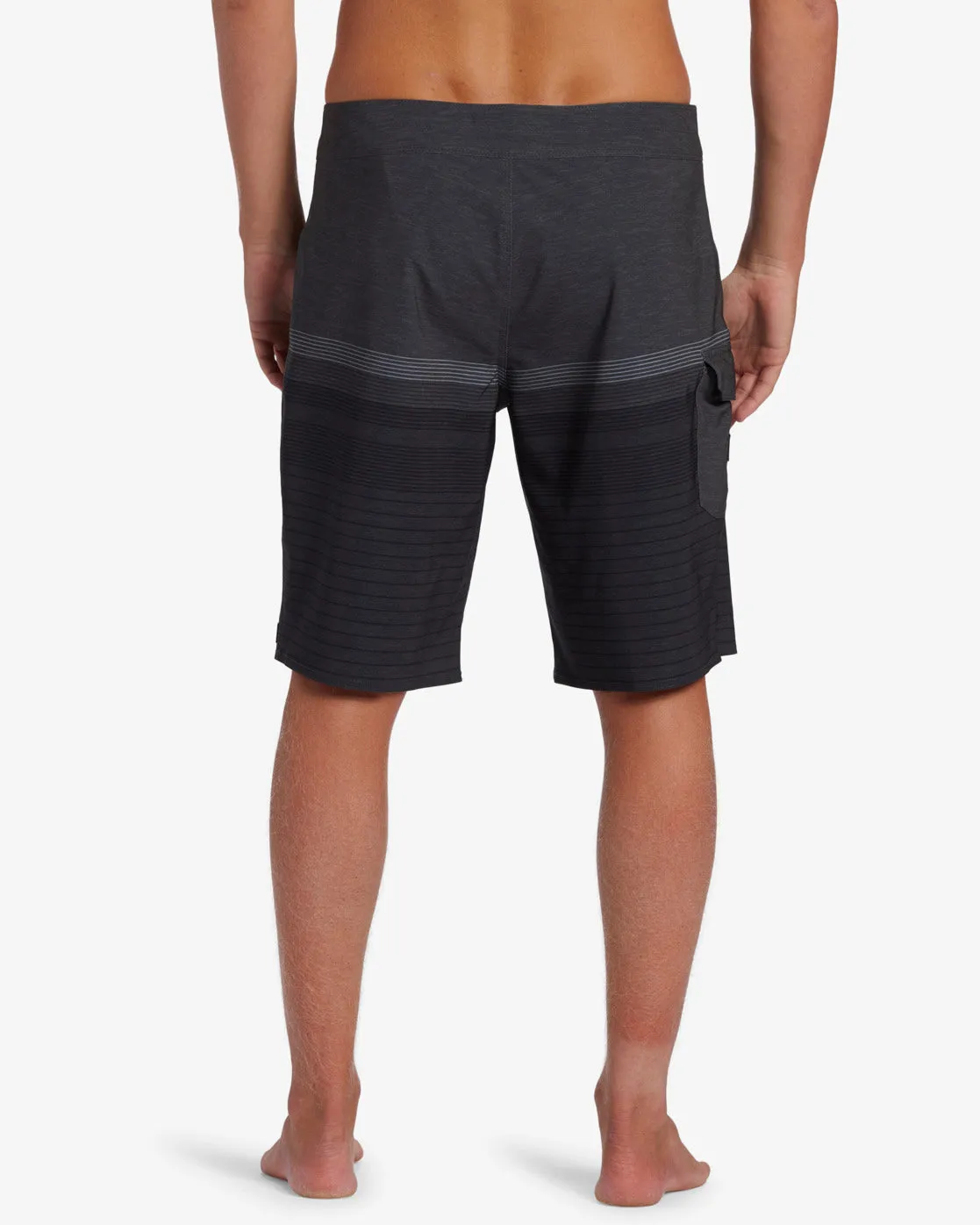 All Day Heather Stripe Pro 20" Boardshorts - Charcoal sold by Billabong product image thumbnail 5
