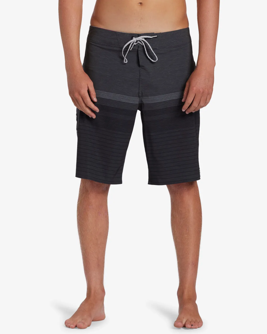 All Day Heather Stripe Pro 20" Boardshorts - Charcoal sold by Billabong product image thumbnail 3