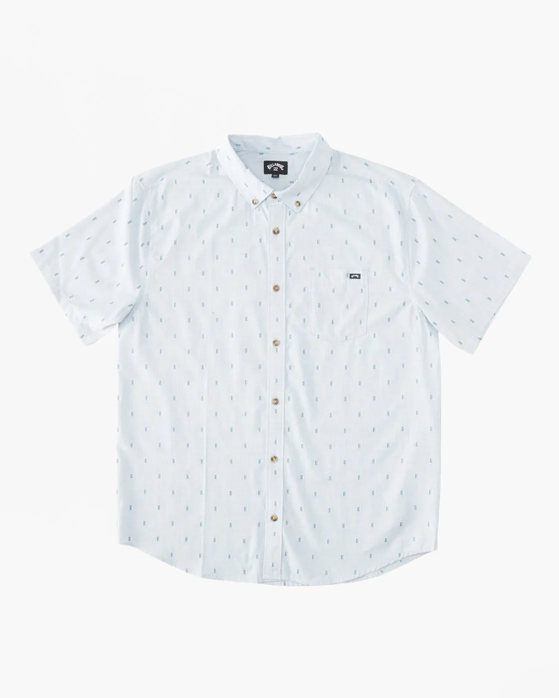 All Day Jacquard Short Sleeve Shirt - Blue Haze sold by Billabong product image thumbnail 5