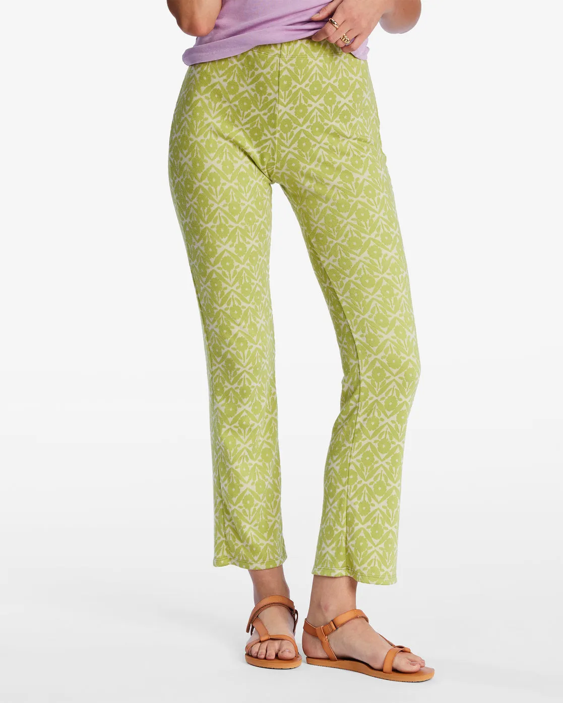 Better Together Ankle Bootcut Knit Pants - Moss Meadow sold by Billabong product image thumbnail 5