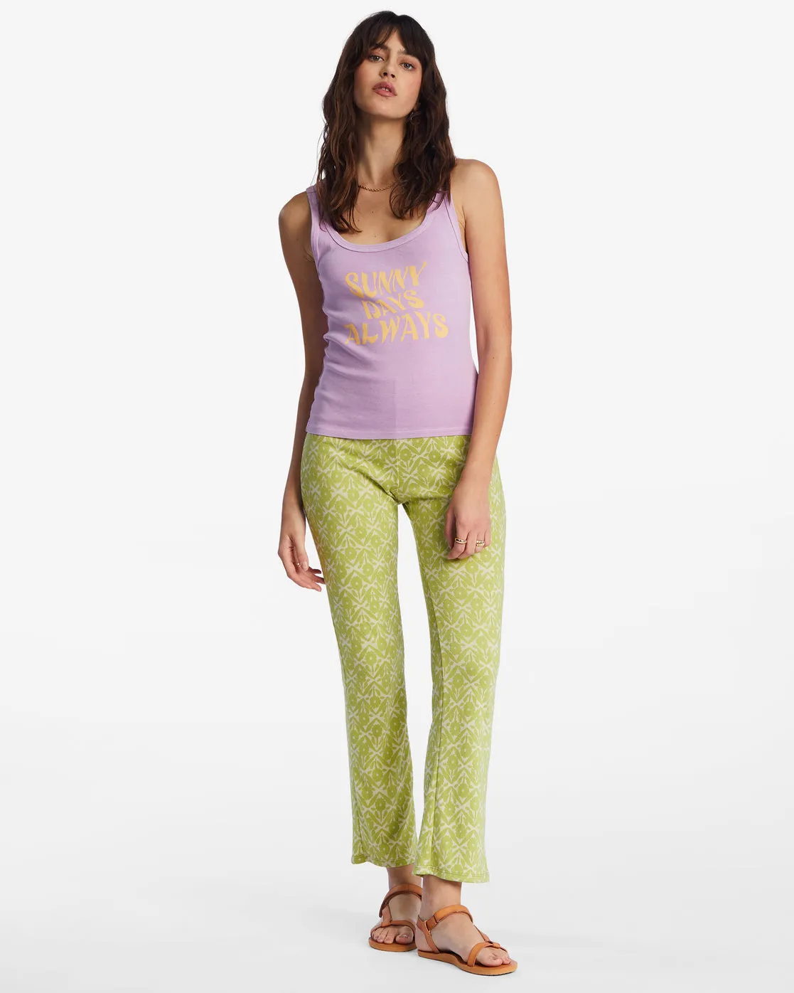 Better Together Ankle Bootcut Knit Pants - Moss Meadow sold by Billabong product image thumbnail 2