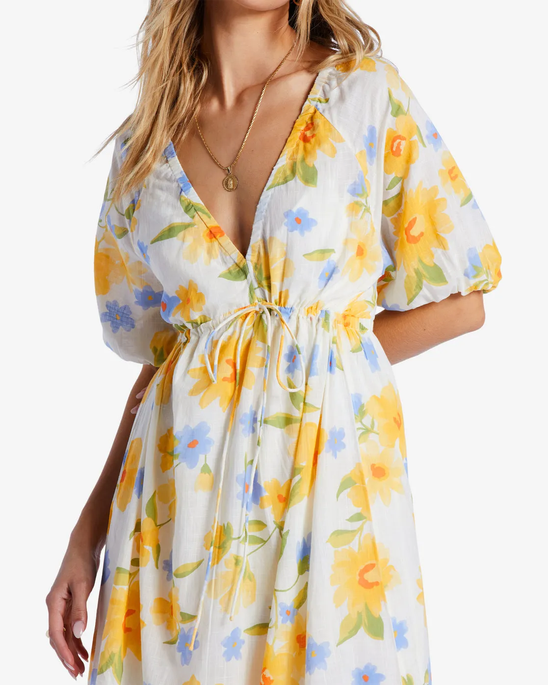 Lost In Love Maxi Dress - Salt Crystal sold by Billabong product image thumbnail 5