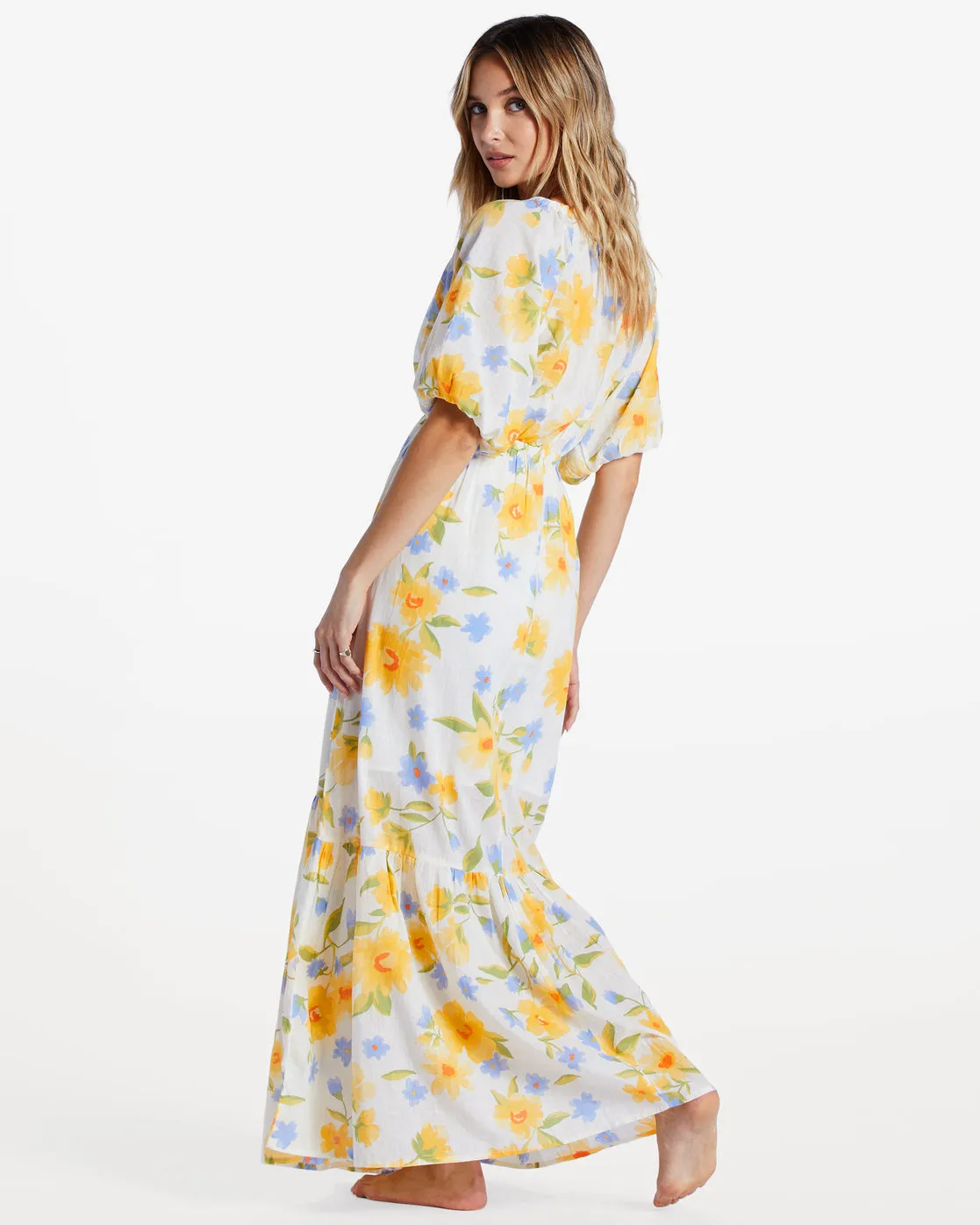 Lost In Love Maxi Dress - Salt Crystal sold by Billabong product image thumbnail 4