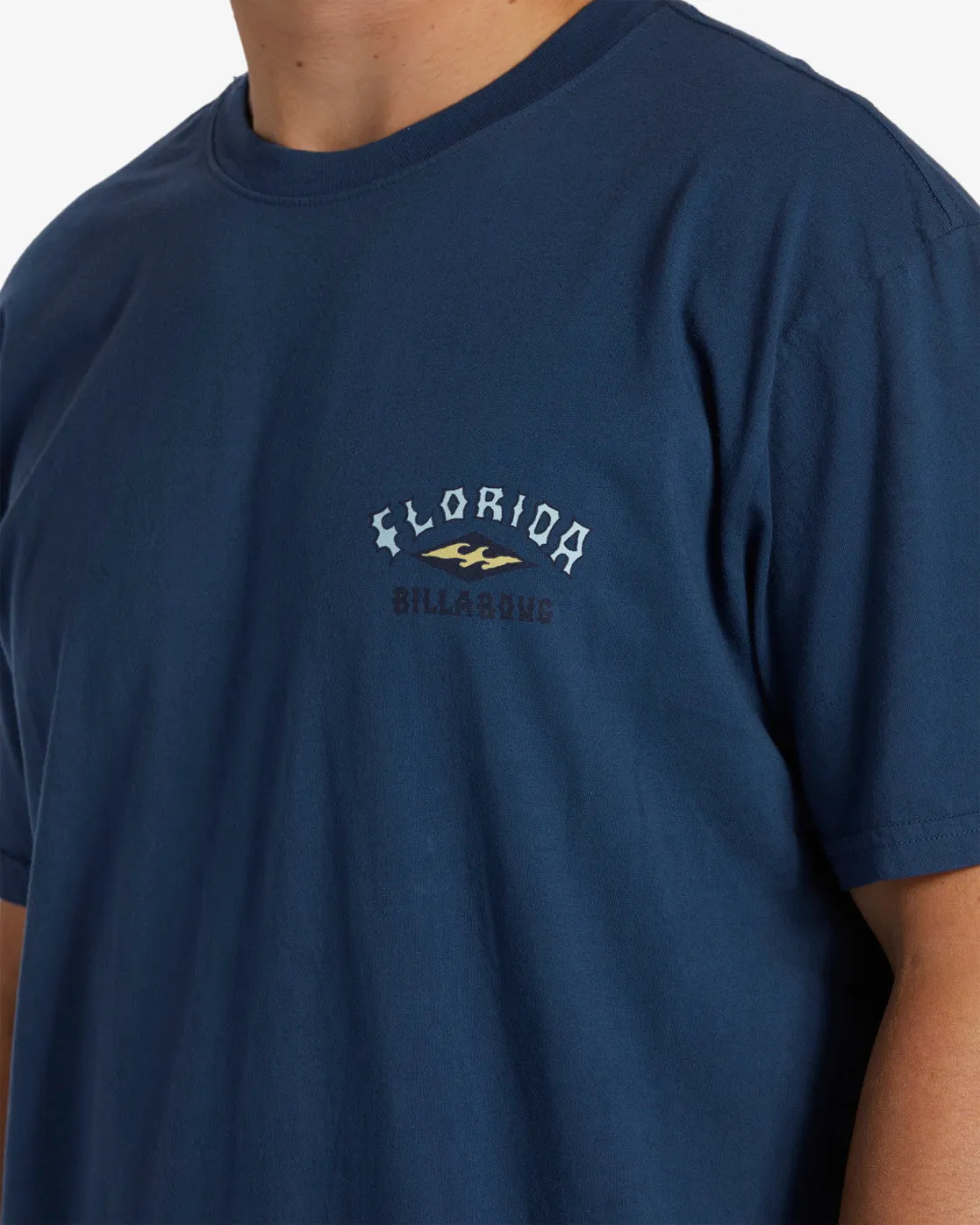 Arch Florida T-Shirt - Slate Blue sold by Billabong product image thumbnail 3