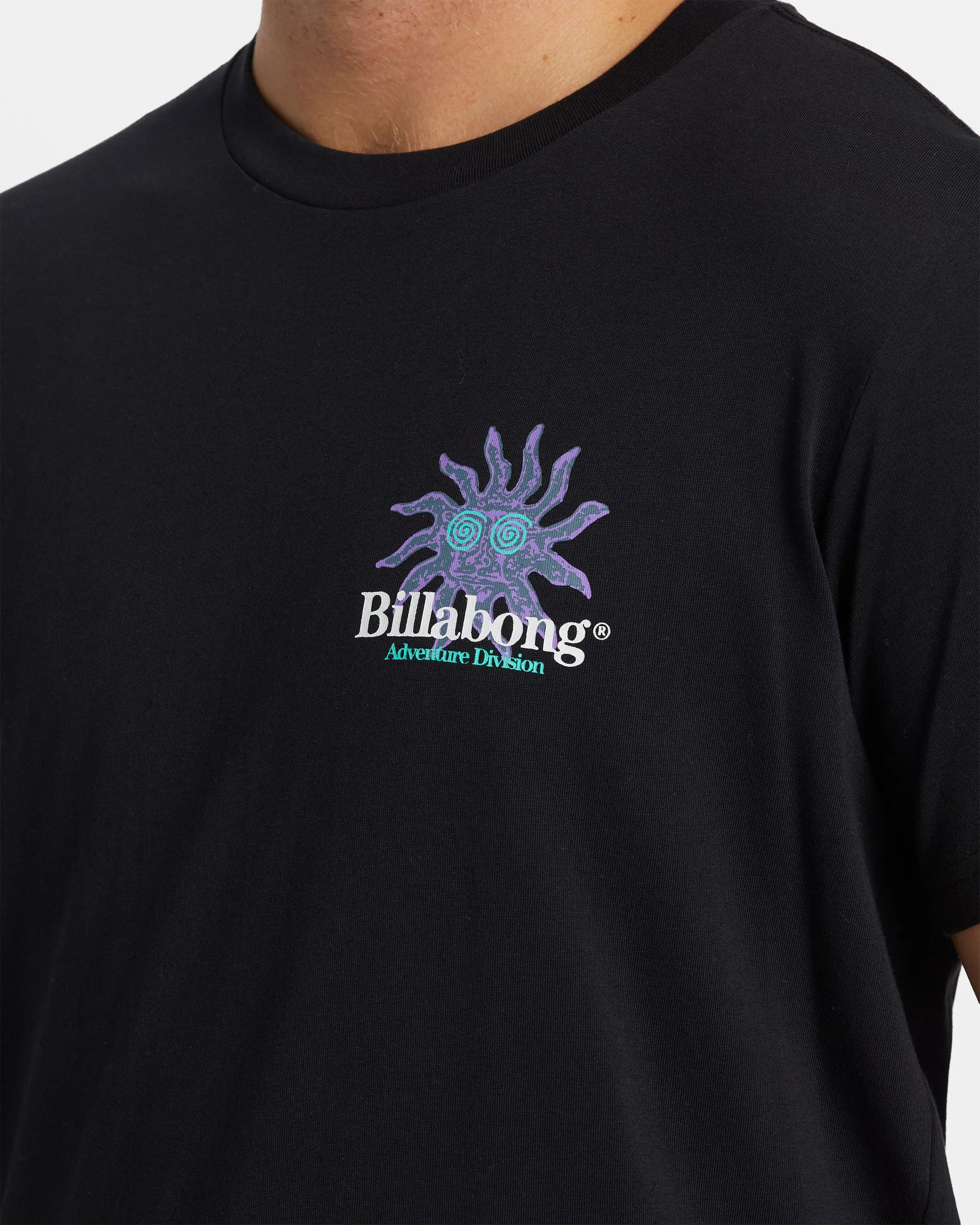 Up Rise T-Shirt - Black sold by Billabong product image thumbnail 4