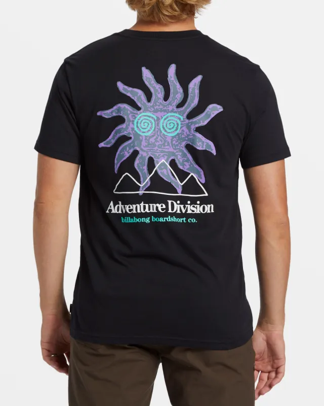 Up Rise T-Shirt - Black sold by Billabong