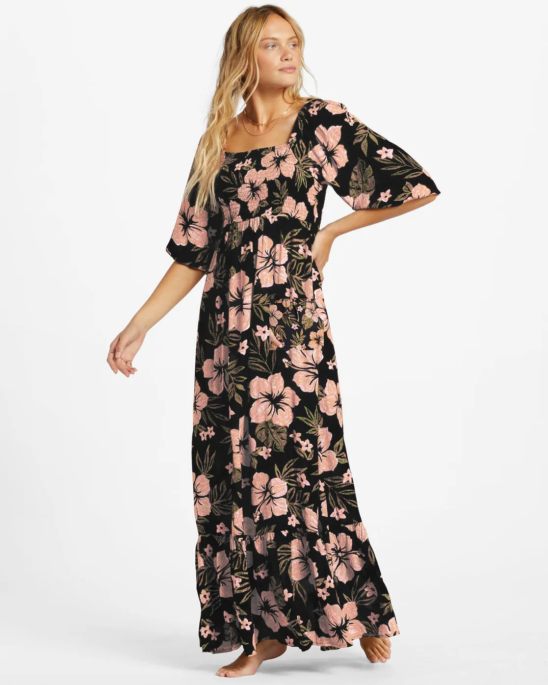 Full Bloom Dress - Black Sands sold by Billabong product image thumbnail 3
