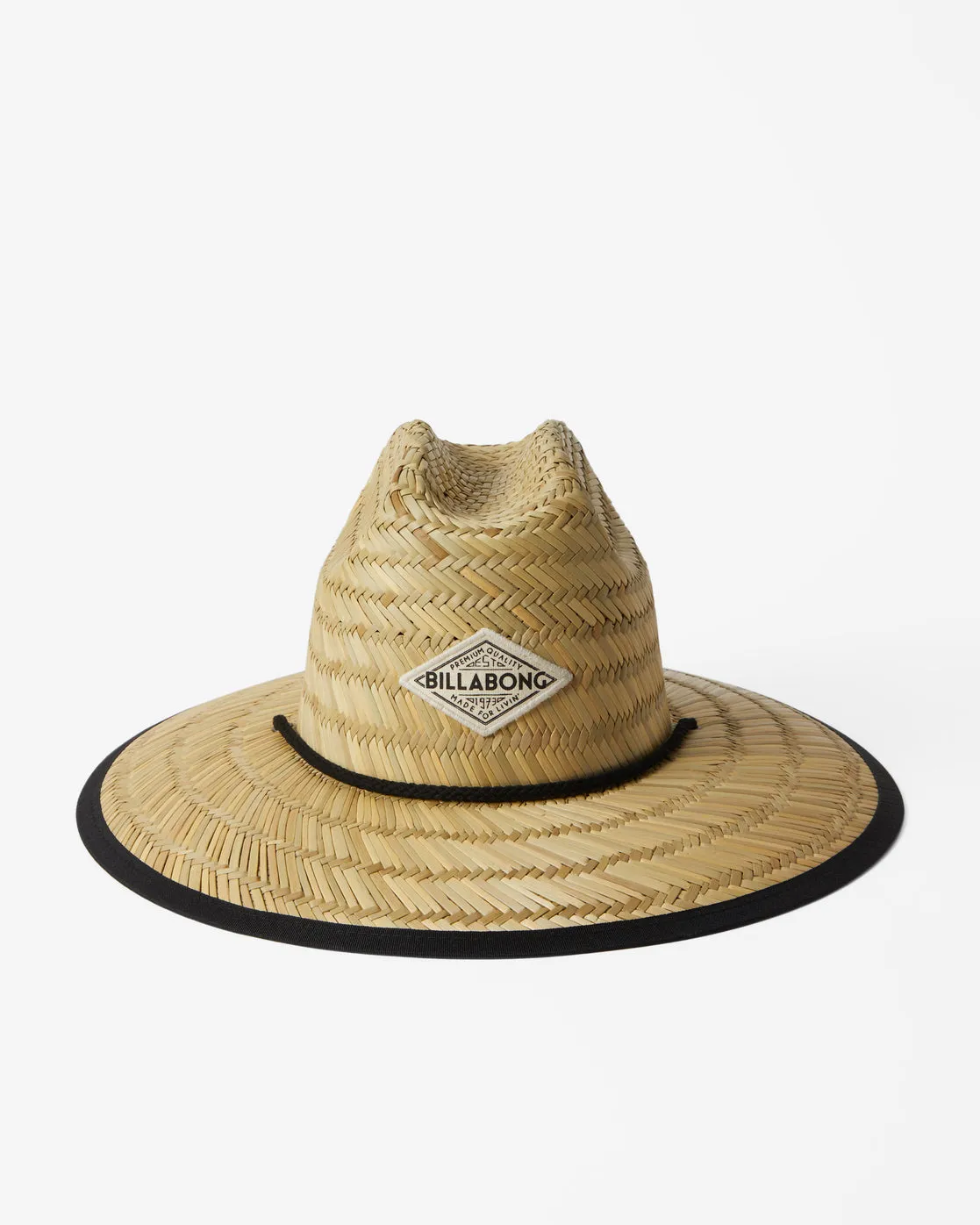 Tipton Straw Lifeguard Hat - Black Pebble 2 sold by Billabong product image thumbnail 5