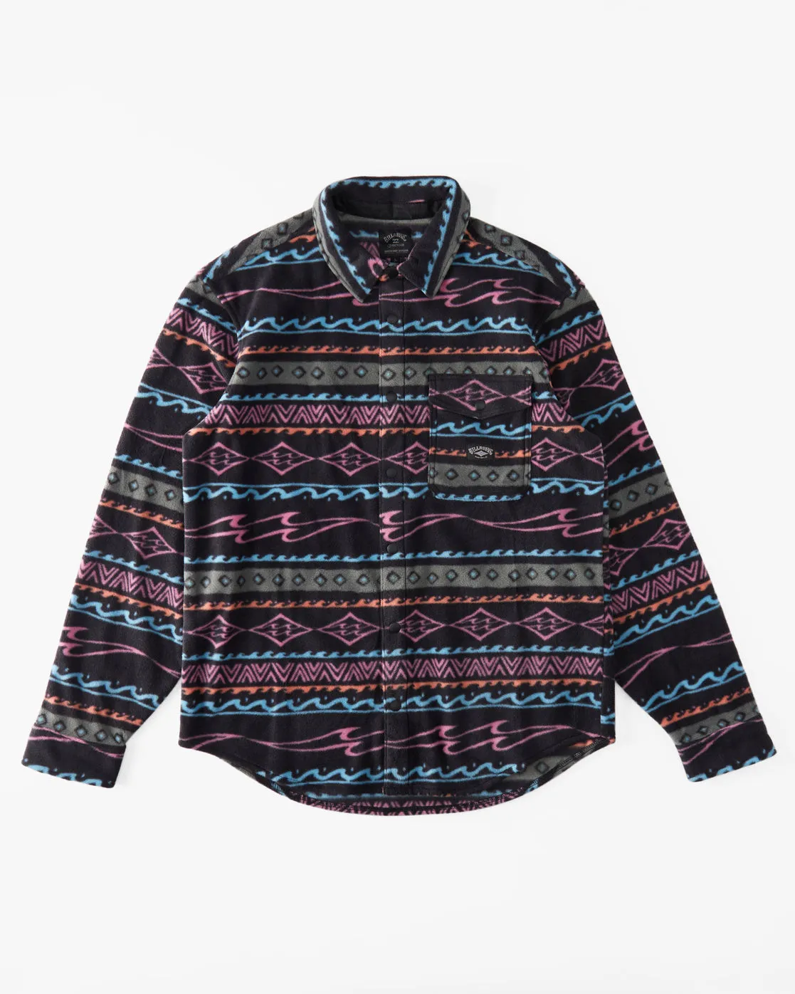 A/Div Furnace Long Sleeve Flannel Shirt - Purple Ash sold by Billabong product image thumbnail 5