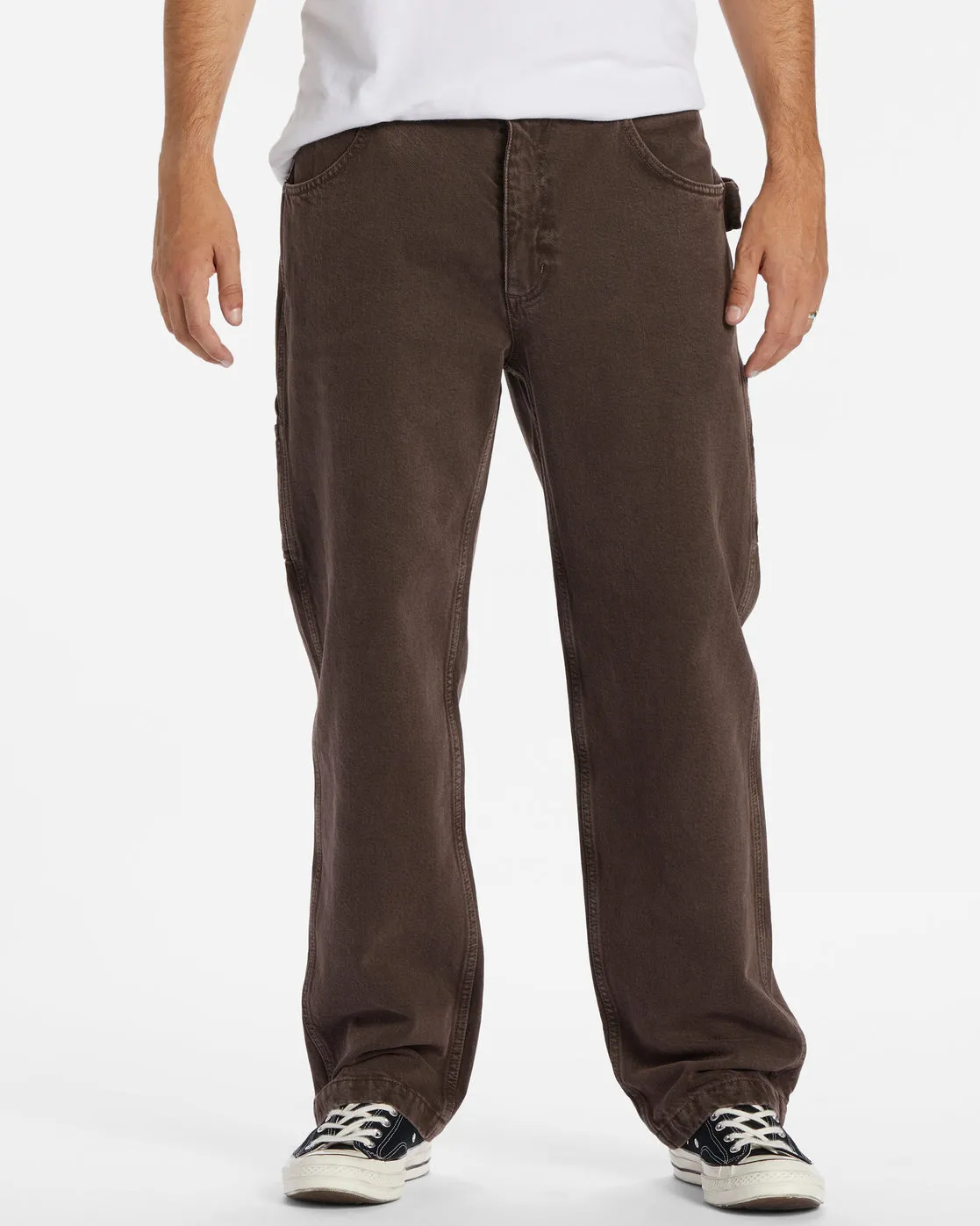 Bad Dog Workwear Pants - Mocha sold by Billabong