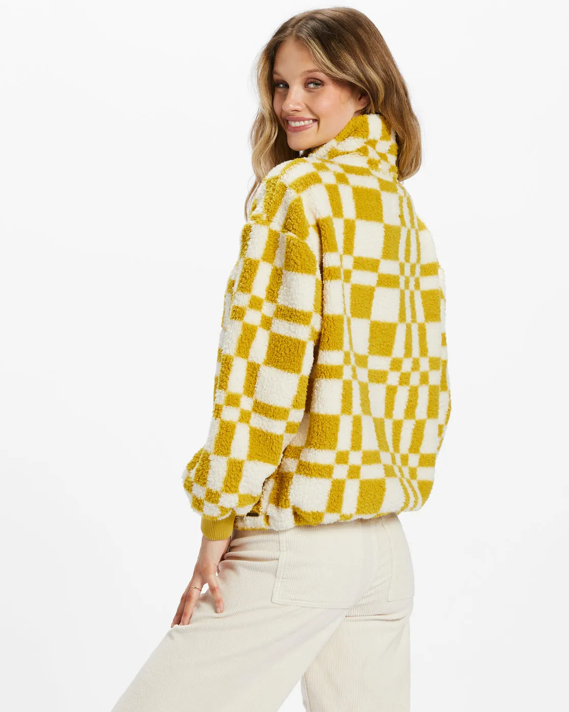 Time Off Half-Zip Fleece Pullover - Split Pea sold by Billabong product image thumbnail 3