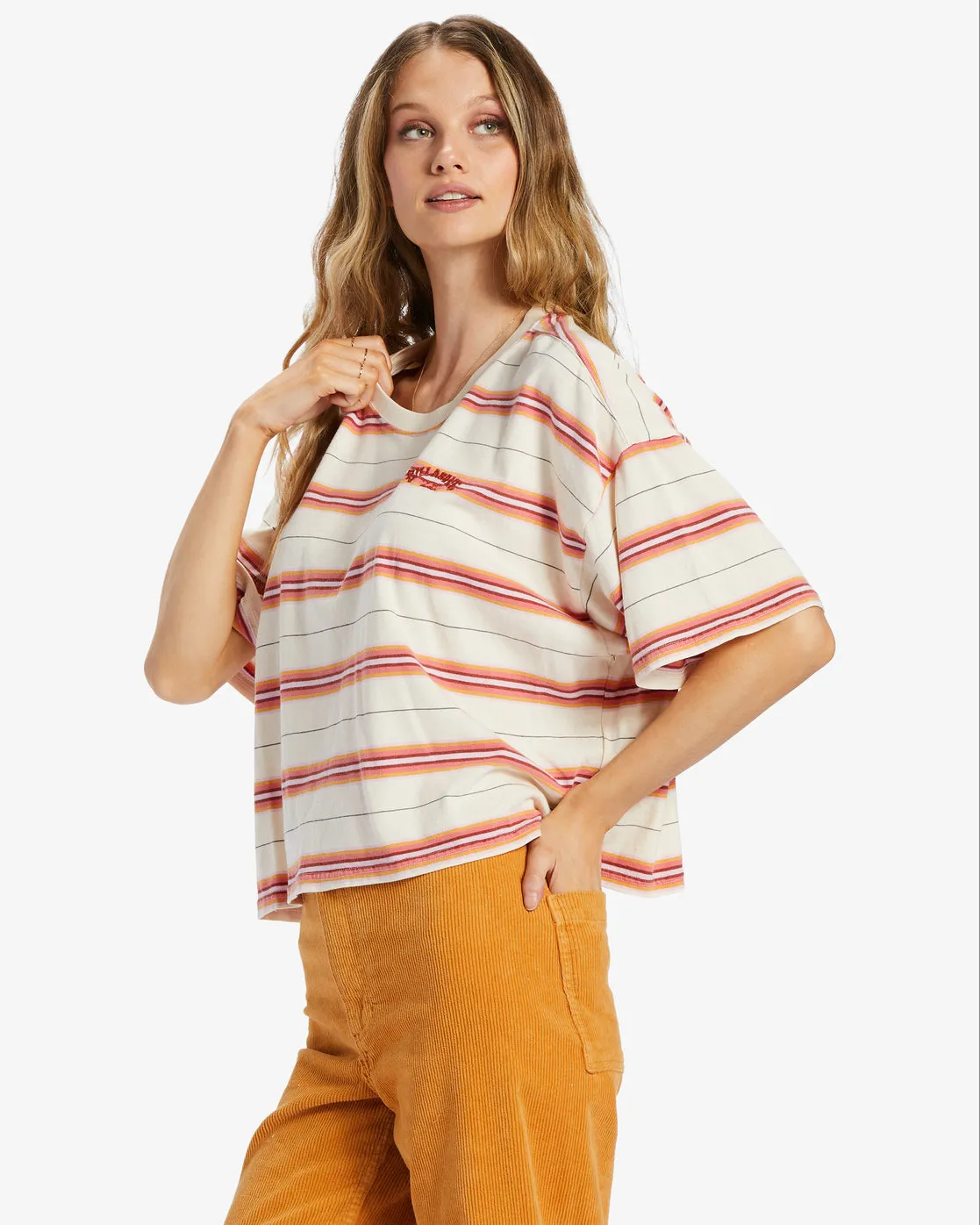 Feeling Free Boxy T-Shirt - Deep Sienna sold by Billabong product image thumbnail 3