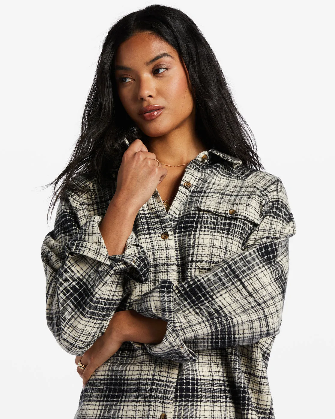 Best Time Long Sleeve Shirt - Antique White sold by Billabong product image thumbnail 5