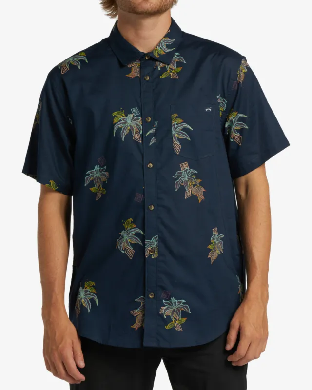 Sundays Mini Short Sleeve Shirt - Night sold by Billabong