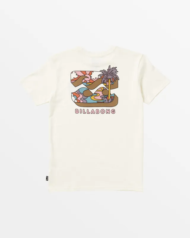 Boys BBTV Short Sleeve T-Shirt - Off White sold by Billabong