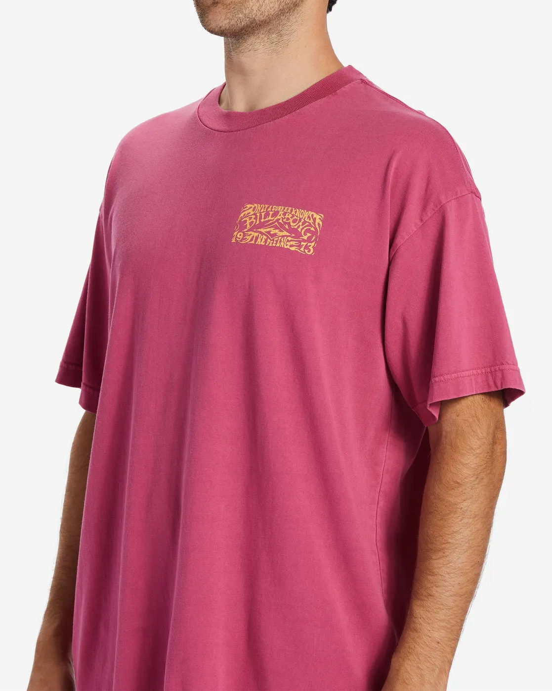 Arch Wave T-Shirt - Wild Berry sold by Billabong product image thumbnail 3