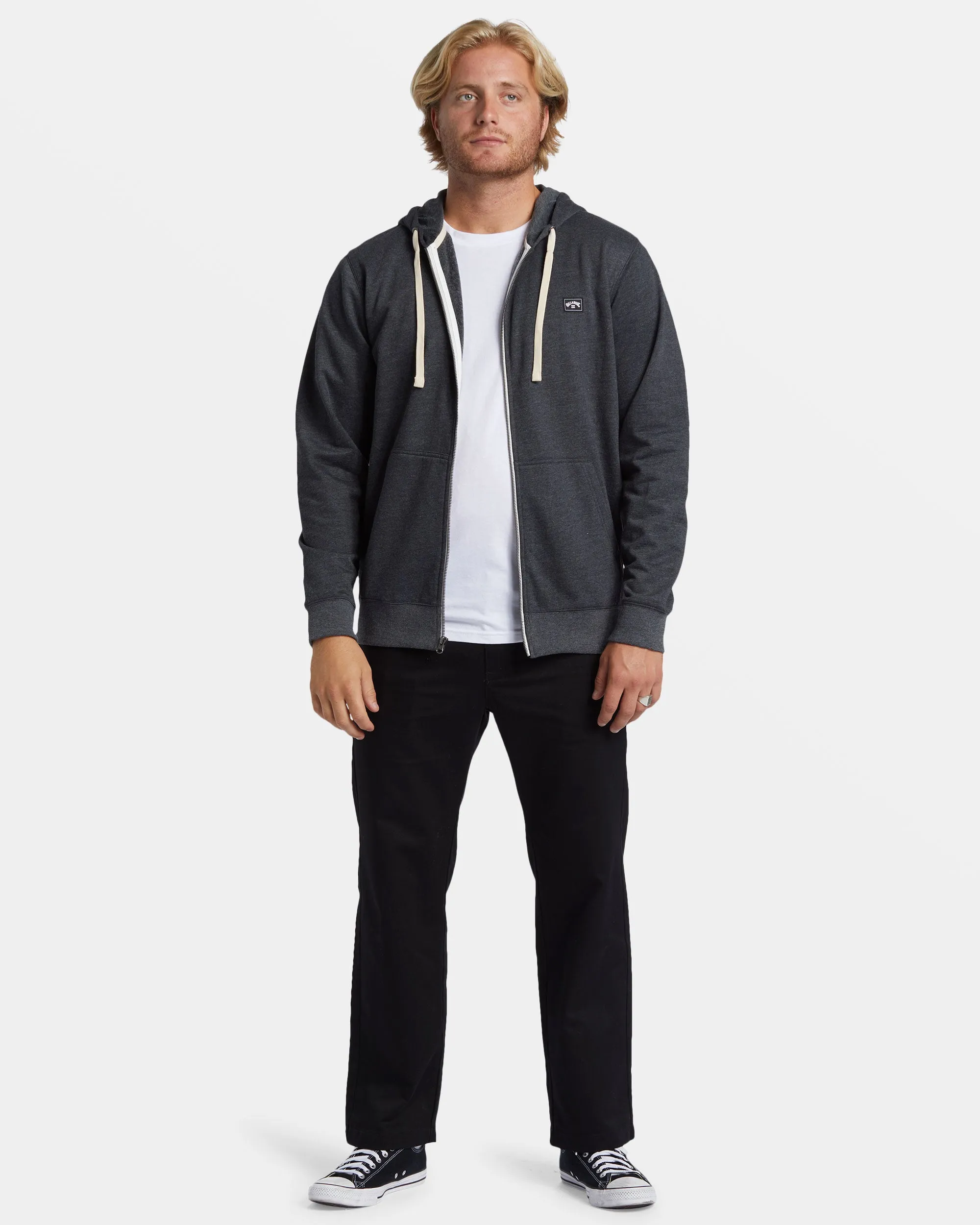 All Day Zip Hoodie - Black Heather sold by Billabong product image thumbnail 4