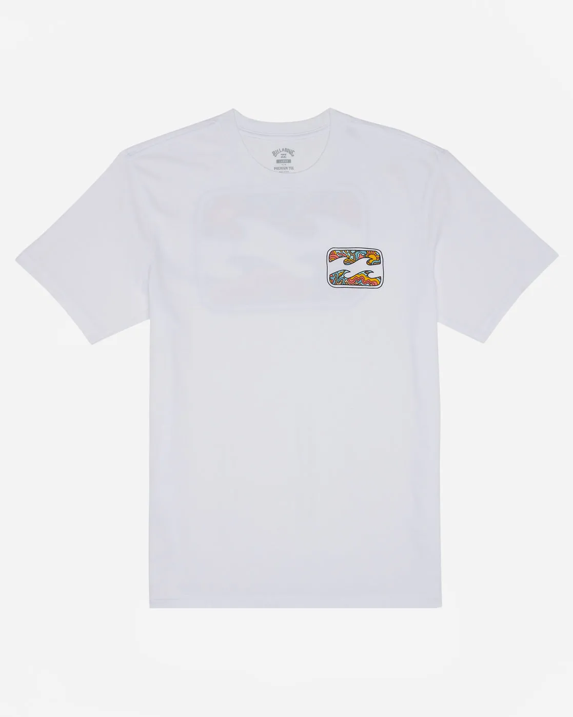 Boys Crayon Wave Short Sleeve T-Shirt - White sold by Billabong product image thumbnail 2