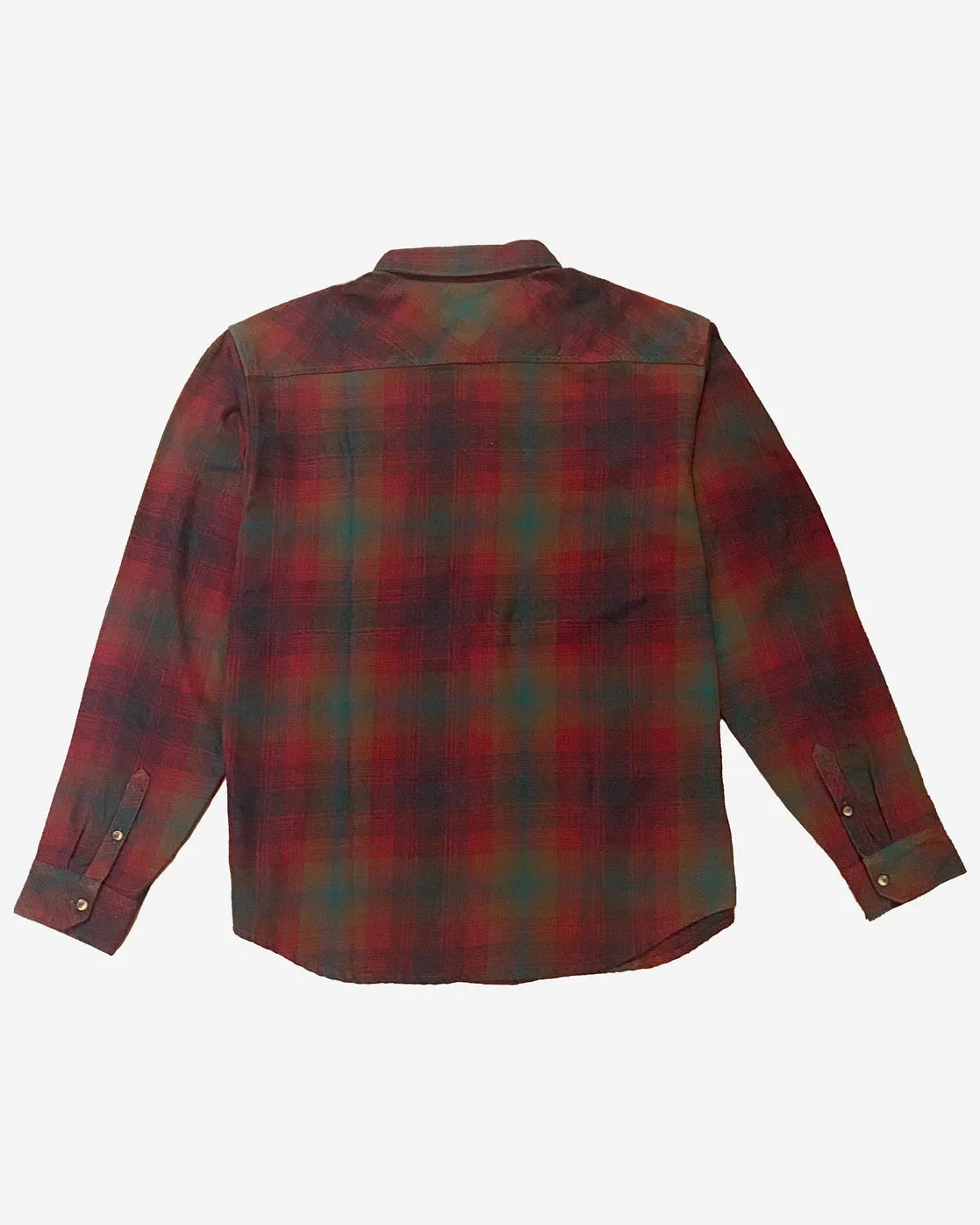 Coastline Flannel Long Sleeve Shirt - Brick sold by Billabong product image thumbnail 2