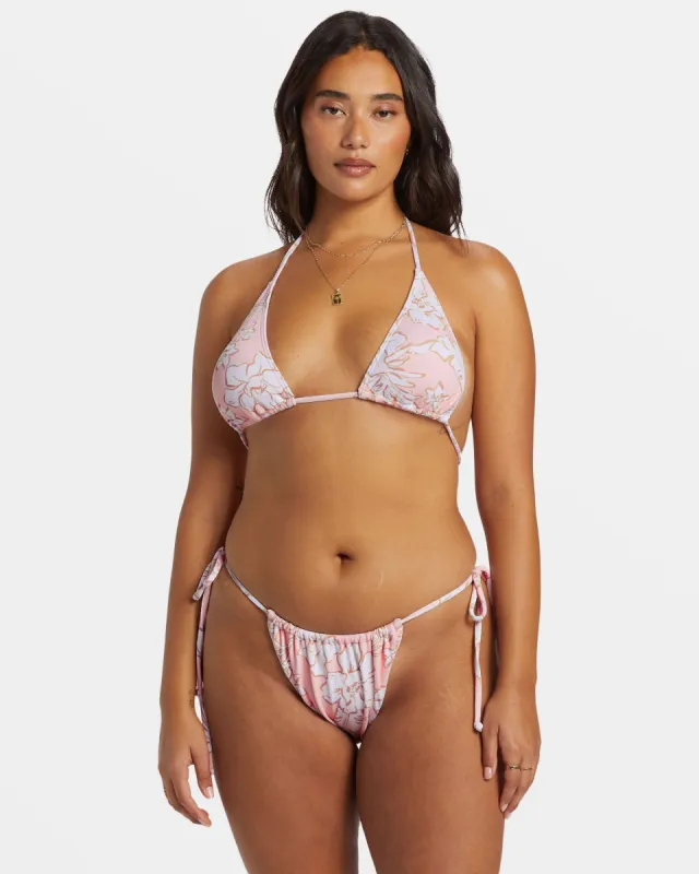 The Tropics Call Remi Triangle Bikini Top - Feelin Peachy sold by Billabong