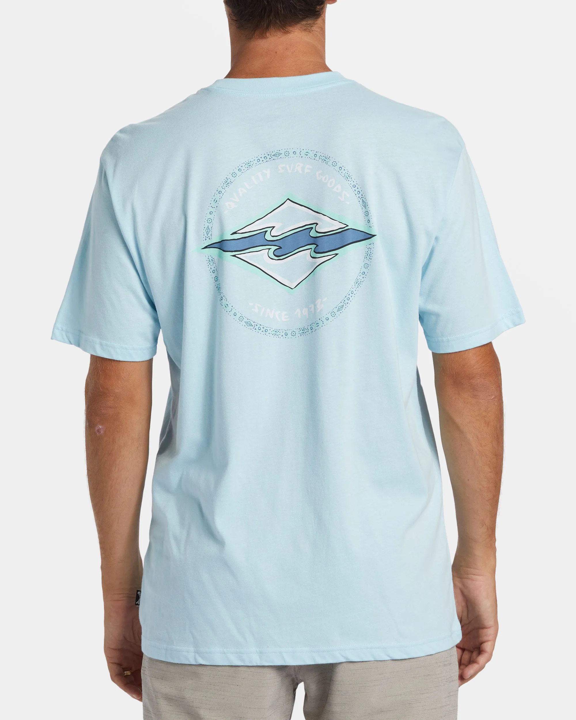 Rotor Diamond T-Shirt - Coastal sold by Billabong