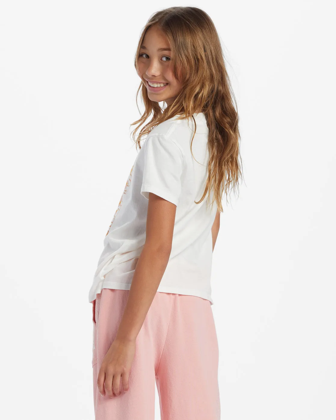 Girls Be A Butterfly T-Shirt - Salt Crystal sold by Billabong product image thumbnail 3