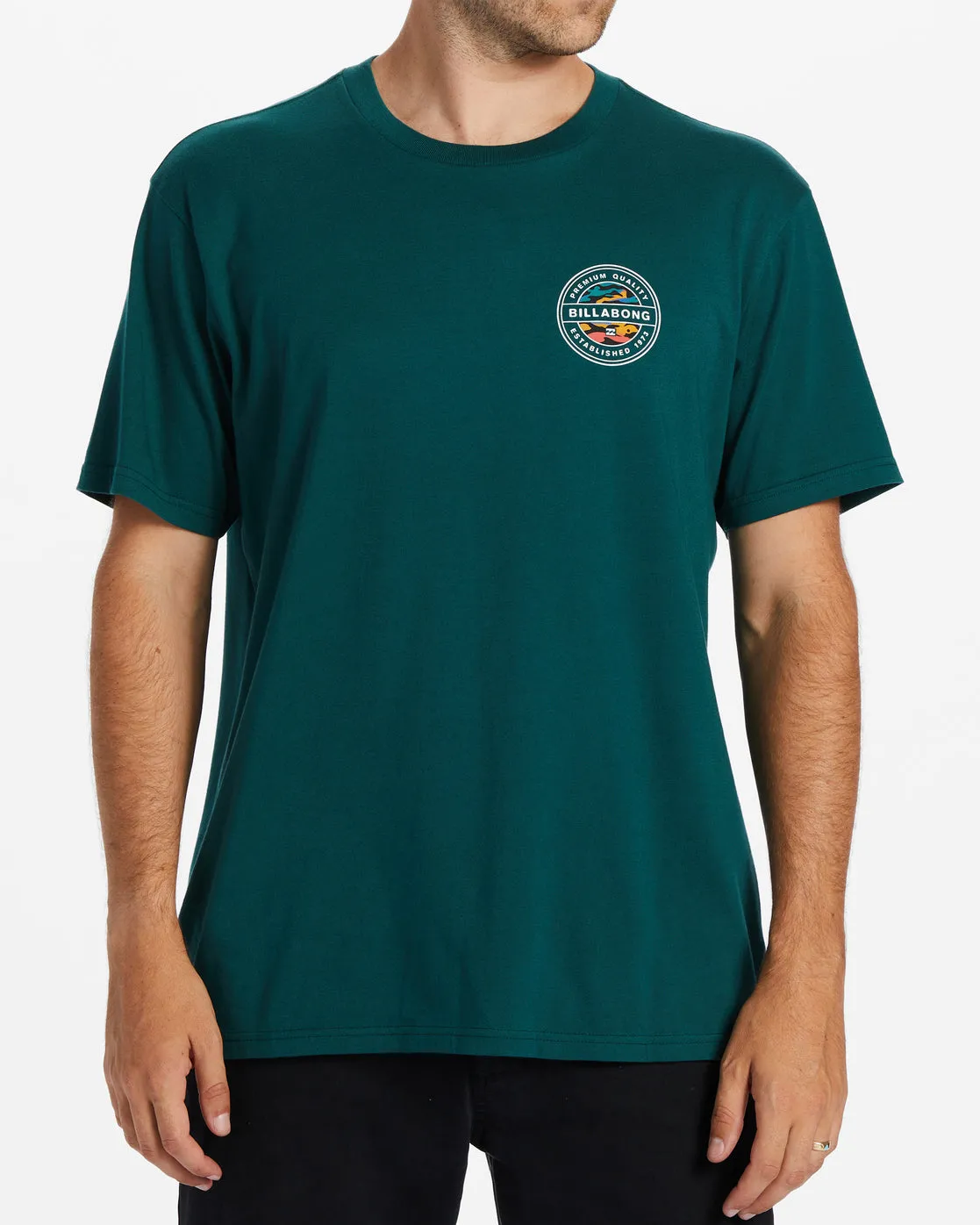 Rotor T-Shirt - Deep Teal sold by Billabong product image thumbnail 2