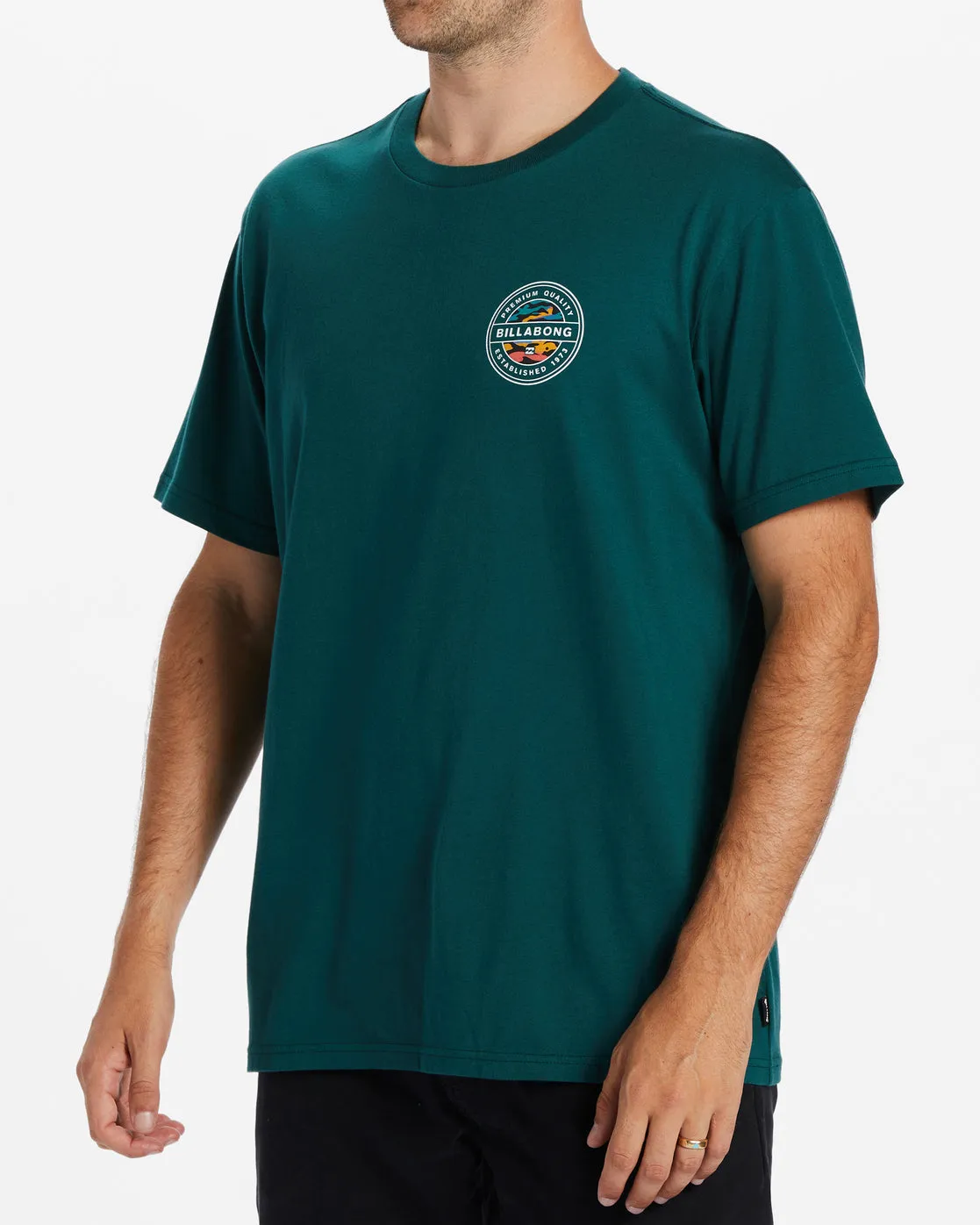 Rotor T-Shirt - Deep Teal sold by Billabong product image thumbnail 3