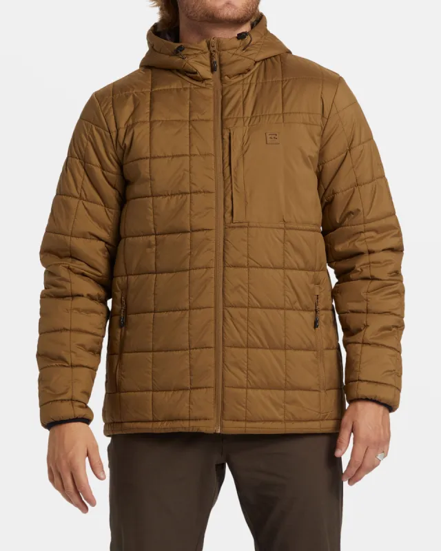 A/Div Journey Puffer Jacket - Otter sold by Billabong