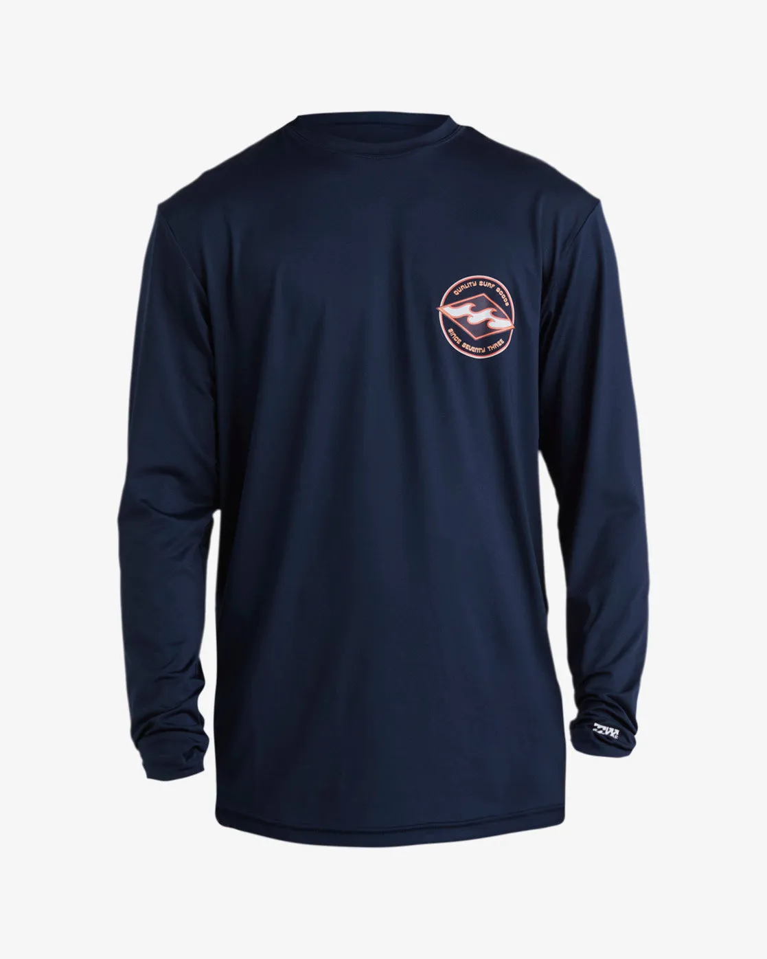 Boys Rotor Diamond S Loose Fit Long Sleeve Surf Tee - Navy sold by Billabong