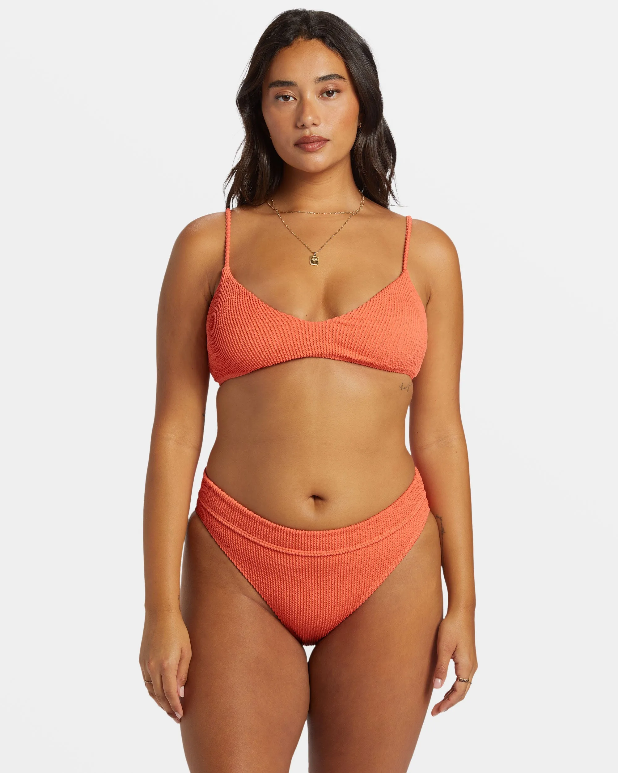 Summer High Bralette Bikini Top - Papaya sold by Billabong