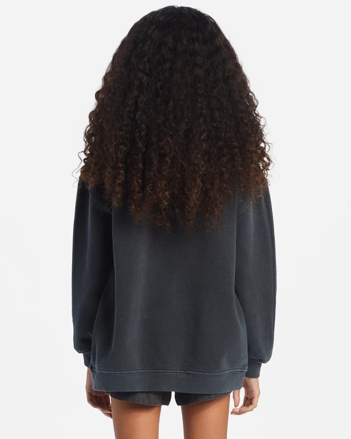 Girls Making Waves Crewneck Sweatshirt - Black Sands sold by Billabong product image thumbnail 3