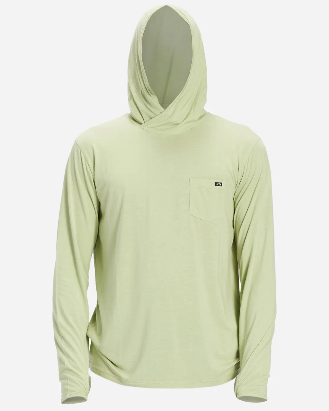Eclipse Hooded Long Sleeve Surf T-Shirt - Light Sage sold by Billabong
