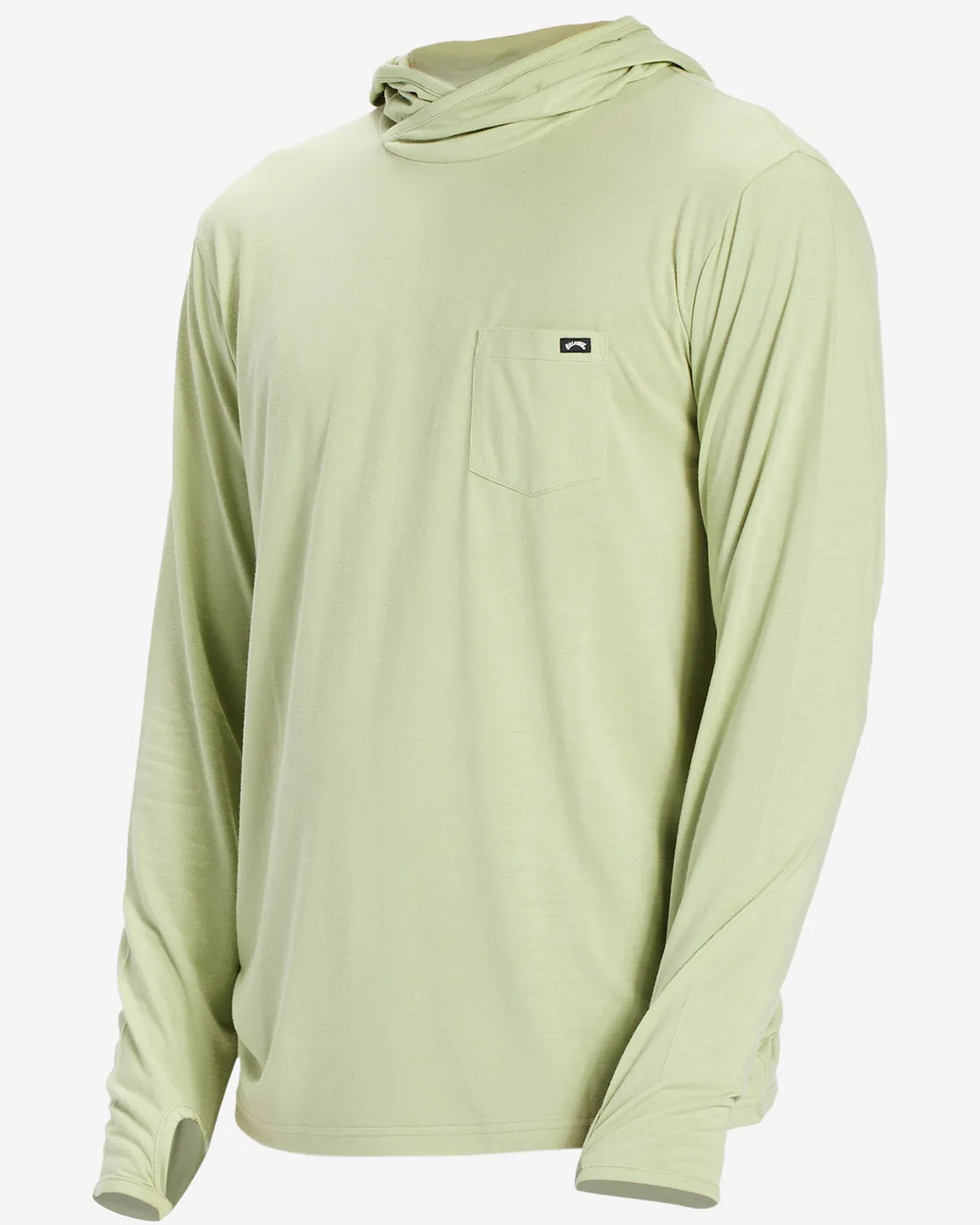 Eclipse Hooded Long Sleeve Surf T-Shirt - Light Sage sold by Billabong product image thumbnail 2