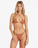 Sol Searcher Multi-Way Triangle Bikini Top - Golden Brown sold by Billabong